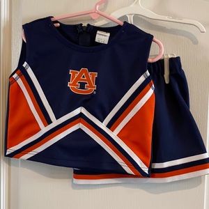 Toddler size 4 Auburn Cheerleader Outfit